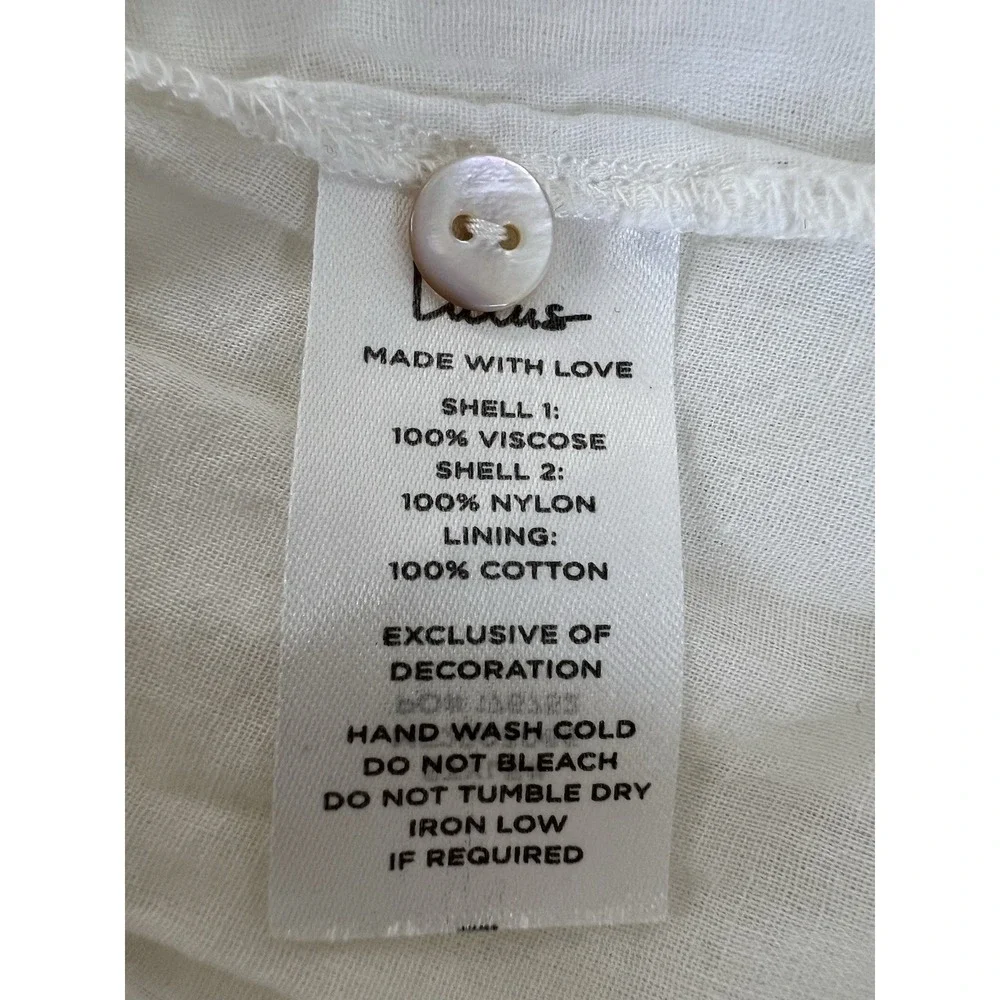 Lulus Tickets To Paradise Embroidered Maxi Dress Women's Sz Small - Picture 14 of 16